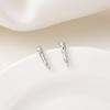 Aretes de lujo ligero chapados en oro de 14K con colgante hechos a mano diy accesorios de metal para aretes aguja de plata 925 material para joyería