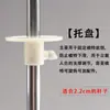 Conector de Base para Maniquí de Medio Cuerpo Soporte Accesorios para Tienda de Ropa Accesorios Tubo de Maniquí Plástico Abrazadera Ajustable Accesorios