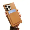 Adequado para iphone16promax anti-queda integrado bolsa para 15 cartões diagonal 13 cordão 14 silicone líquido 11 capa de celular