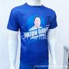 Camiseta Electoral Grande de Filipinas Cuello Redondo Versión Completa Sublimación Verano Delgada Camiseta de Campaña Poliéster de Seda Plano Doble Cara