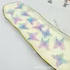 Nuevo gradiente de dos colores hielo a través de salpicaduras de oro gradiente agujero recto mariposa tridimensional hecho a mano DIY accesorios de joyería accesorios suministro