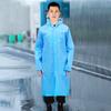 Impermeable para Adultos Transparente Escarchado Moderno No Desechable Hombres y Mujeres Largo con Capucha Engrosado Azul Impermeable