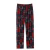 Pantalones finos de verano para mujer, pantalones de seda de hielo con flores para mujer de mediana edad y mayor, ropa exterior informal, pantalones cortos extra grandes