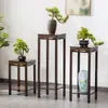 Estante de Almacenamiento Multifuncional, Nuevo Soporte para Flores Estilo Chino para Sala de Estar, Pequeño Estante de Exhibición de Pie para Sala de Estar