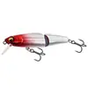 Señuelo de pesca multisección de hundimiento lento para capa media-superior pesca con señuelo minnow de dos secciones señuelo duro lance largo biónico pez mandarín perca señuelo