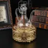Pote de Tulipa Europeia Shochu Pote de Vinho Transparente Pote de Vinho Antigo Pote de Vinho Estilo Antigo Conjunto de Copos Sala de Estar de Casa