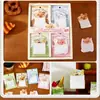 Cuaderno de Notas Adhesivas Miffy Rabbit N-time de Mipin Stationery para Estudiantes de Primaria, Páginas de Colores, Rilakkuma, Hello Kitty, Notas Adhesivas de Alto Valor