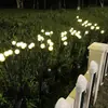 Lâmpada Solar para Gramado ao Ar Livre Lâmpada Vento Vagalume Lâmpada de Chão LED para Pátio Jardim ao Ar Livre Lâmpada Decorativa à Prova d'Água
