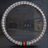 Cubierta para Volante de Coche Antiguo Four Seasons Kuqi Sencilla Moda Personalidad Negocios Linda Madura Accesorios de Interior Auricular