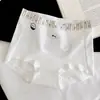 Cueca Boxer Jacquard de Algodão Classe A Sem Costura para Meninas, 10A Antibacteriana, Gancho Estendido, Boxer Respirável Feminino