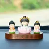 Mini Figuras de Buda y Guanyin, Decoraciones Creativas para Coche, Accesorios para Coche, Set de Decoración para Salpicadero