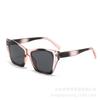 Moda Nueva Transfronteriza para Mujer Gafas de Sol Lisas Ojo de Gato Color Contrastante Versátiles Gafas de Sol para Mujer Combinación de Colores Modernas Gafas Adelgazantes