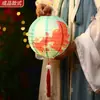 Linterna de Mochila Infantil Festival de Medio Otoño 2025 Nueva Plegable de Papel Luminosa Linterna de Palacio Decoración Festiva Linterna Hecha a Mano DIY