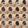 Scrunchies da moda e casuais para outono/inverno, elásticos de cabelo estilo coreano para coques, nova coleção 2026, elásticos de cabelo oversized com um visual sofisticado para mulheres