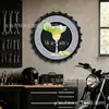 Mural de tapas de botella estilo vintage, decoración de pared creativa y divertida para menús de cócteles, letrero metálico de tapas de cerveza