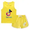Conjunto de Chaleco y Shorts de Verano para Niños 2026 Estilo Coreano Casual Camiseta Interior Absorbente de Sudor de Color Caramelo sin Mangas para Bebés y Niños
