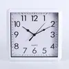 Relógio de Parede Quadrado LCD com Calendário 9 Polegadas 13 Polegadas Transfronteiriço, Relógio de Quartzo Silencioso para Quarto, Estudo e Sala de Estar