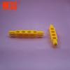 4Klg60107 Amarillo Biela de 4 Agujeros Biela de Agujero Octagonal Varilla de Plástico Varilla Multioctagonal Piezas para Producción Pequeña