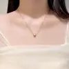 Diseño moderno y único, cadena para la clavícula simple y elegante, collar de línea de la cintura de plata S925 para mujer, accesorio de colgante de moda estilo ins