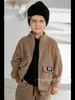 Conjunto de Ropa de Otoño para Niños y Niñas 2025 Nuevo de Moda Estilo Urbano Sudadera Ropa Deportiva Infantil Conjunto de Dos Piezas