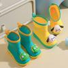 Botas de Chuva Infantis, Sapatos de Água de Desenho Animado Removíveis Femininos, Botas de Chuva Impermeáveis Antiderrapantes, Crianças Pequenas, Crianças de Tamanho Pequeno e Médio, Botas de Bebê Atacado