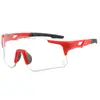 Gafas de Sol de Colores de Moda Europeas y Americanas para Ciclismo, Cortavientos, Sin Marco, Cambian de Color Día y Noche, Gafas para Deportes al Aire Libre