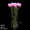 Balde Acrílico Transparente para Flores Frescas Tamanho Grande Buquê de Flores Frescas Balde para Cultivo de Flores Floricultura Loja de Flores Uso Especial