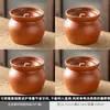 Panela de Cerâmica com Tampa para Cozinhar Sopa Lentamente, Panela de Ensopado com Vedação de Água, Panela de Sopa para Uso Doméstico, Lanche Shaixian, Jiangxi, Panela de Barro para Porção Individual