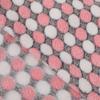 Fábrica Dupla Face Coral Fleece Pano Impresso Flanela Quente 3D Embossed Assento Lavadora Chinelos Tecido de Malha Fleece
