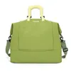 Bolsa de viagem leve de grande capacidade, bolsa de mão com alça transversal, bolsa para yoga e fitness, mala de bagagem portátil expansível para armazenamento