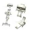 Accesorios para Relojes Galvanizado al Vacío Hebilla Mariposa de Doble Pulsación Hebilla de Reloj de Acero Inoxidable Hebilla de Cinturón de Celebridad Cibernética Hebilla Plegable de Doble Apertura