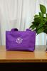 Bolsa Tote Transversal de Lona com Estampa de Logo, Bolsa de Treinamento de Lona para Estudantes, Lanches para Animais de Estimação, Sacola de Compras para Supermercado, Sacola de Presente
