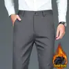 Pantalones Casuales de Negocios de Gama Alta para Hombre 2026 Otoño Pierna Recta Holgada Pantalones de Nuevo Estilo para Hombres de Mediana Edad Primavera y Otoño Pantalones de Vestir Formales