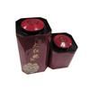 Fabricantes de Cajas de Hierro Producen Cajas Octagonales para Té, Cajas de Regalo de Té con Diseño de Túnica Roja Grande y Latas Especiales para Té