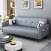 Nuevo sofá multifuncional plegable sofá cama sofá de cuero rascador de gatos doble propósito sala de estar habitación de alquiler apartamento pequeño simple