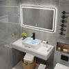 Lavabo B&B Lavabo de Baño Combinación Lavabo Hotel Lote Lavabo Producto Nuevo Simple Montado en Pared Mármol