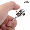 Llave Rápida de 1/4 Trinquete Bidireccional 72 Dientes Volante Pequeño Trinquete Diente de Rueda Dorada 1/4 Mini Llave Pequeña de Rueda Dorada