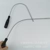 Herramienta de recolección de barra de succión con imán plegable flexible, venta al por mayor, manguera de recolección de tornillo magnético curvo de 1 libra
