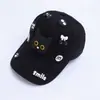 Nuevo sombrero de otoño para bebé niño, lindo sombrero de sol con temática de gato de dibujos animados, gorra de béisbol tipo pico de pato para niños estilo coreano ins