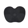 Almohadilla de silicona personalizada para fregar con forma de manzana, almohadilla de limpieza para brochas de maquillaje, almohadilla de limpieza con ventosa de silicona