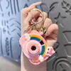 Chaveiro Câmera de Projeção de Celebridade da Internet Pequeno Pingente Fofo Sanrio Chaveiro Desenho Animado Brinquedo Câmera Pingente Atacado