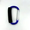 Número de suministros del fabricante. 14 Hebillas de Escalada de Esponja de Aleación de Aluminio Grandes, Hebilla de Polea, Hebilla de Zapato, Hebilla Colgante Tipo D con Funda de Cuero