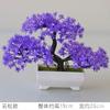 Fornecimento Direto da Fábrica Mini Pinheiro de Boas-Vindas de Três Pontas Enfeites de Mesa Pequenas Plantas em Vasos Flor Artificial Pequeno Bonsai Plantas Pequenas de Bonsai
