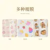 Pegatinas de Pegamento de Cristal Transparente, Agendas de Dibujos Animados Personalizadas, Impresión Impermeable Autoadhesiva de Plástico, Pegatinas para Fotos, Periféricos Personalizados