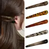 Presilha de Cabelo Nova Retro Estampa de Leopardo Transfronteiriça para Mulheres, Presilha Lateral para Cabelos Soltos, Presilha para Franja, Piranha Pequena de Alta Qualidade, Presilha de Bico de Pato
