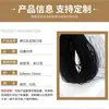 Stock del fabricante de cordones elásticos de látex blanco y negro de 0,8 mm a 15 mm para dobladillos de ropa y cordones de sombreros