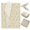 Wx025 Padrão Retrô Papel Sydney 17g Flor Presente Doce Papel de Embrulho à Prova de Umidade Flor Pequena Papel de Seda Decorativo