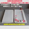 Tina Rectangular de Plástico Blanca Espesa Irrompible Tazón Lavabo Caja de Plástico Tina Rectangular Charola para Hielo Caja Giratoria