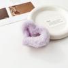 Pinza para el cabello de felpa con pequeña flor estilo coreano, encantadora, pasador para niña linda y dulce, celebridad de Internet, pinza de tiburón para recogido de alta calidad, accesorios para el cabello