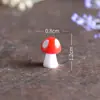 Musgo Ecológico Micro-Decorativo DIY Enfeites, Garrafas Decorativas, Mini-Paisagismo de Suculentas Decorações, Mini Cogumelos de Desenho Animado
